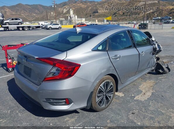 2HGFC1F46HH652938 2017 HONDA CIVIC Серебряный Задняя правая четверть