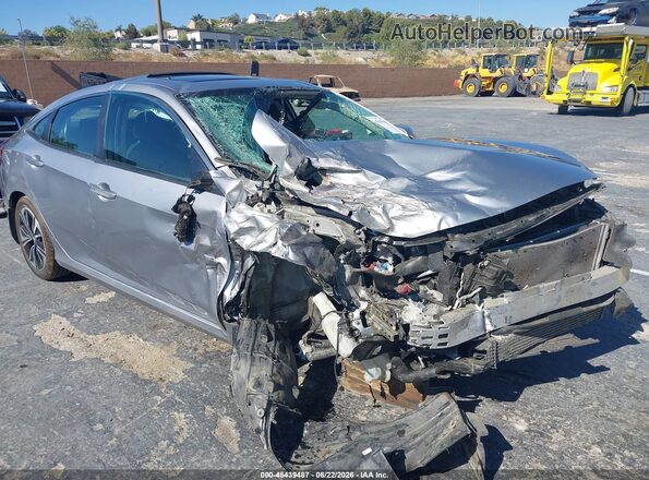 2HGFC1F46HH652938 2017 HONDA CIVIC Серебряный Вид спереди