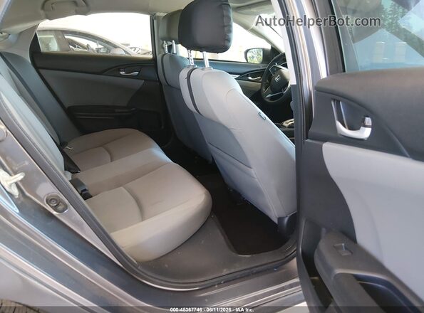 2HGFC1F48HH659406 2017 HONDA CIVIC Gray Vista de la etiqueta del VIN