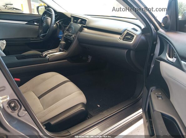 2HGFC1F48HH659406 2017 HONDA CIVIC Gray Vista interior delantera