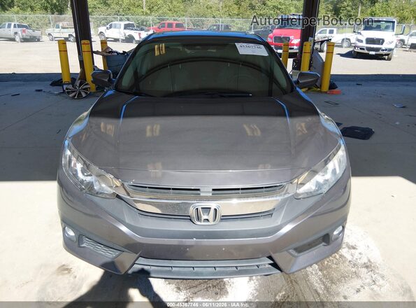 2HGFC1F48HH659406 2017 HONDA CIVIC Gray Vista del cuadro de instrumentos