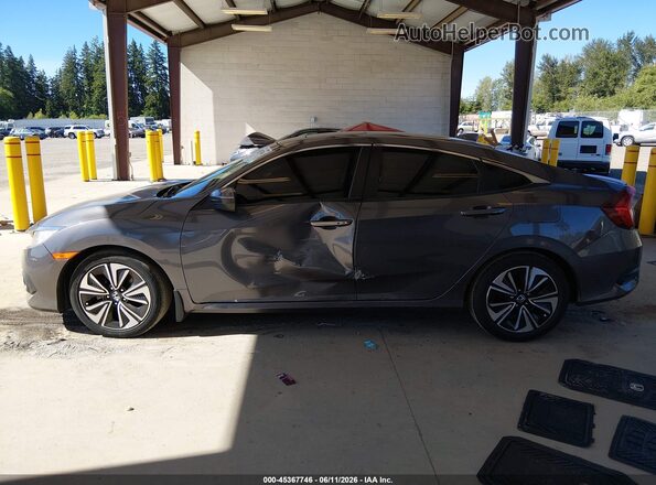 2HGFC1F48HH659406 2017 HONDA CIVIC Gray Vista interior de 360 grados