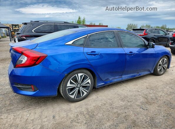 2HGFC1F49HH105291 2017 HONDA CIVIC Blue Հետևի աջ