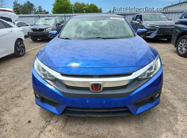 2HGFC1F49HH105291 2017 HONDA CIVIC Blue Դիմացի տեսք