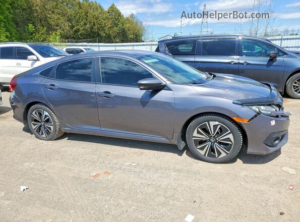 2HGFC1F4XGH109848 2016 HONDA CIVIC Gray 