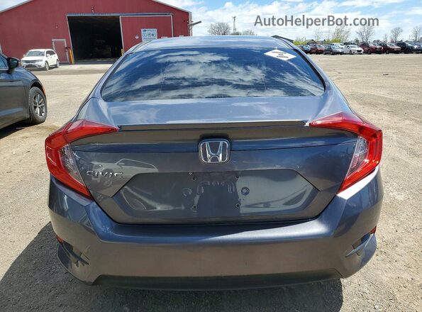2HGFC1F4XGH109848 2016 HONDA CIVIC Gray 