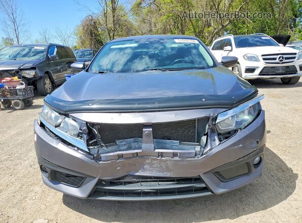 2HGFC1F4XGH109848 2016 HONDA CIVIC Gray 