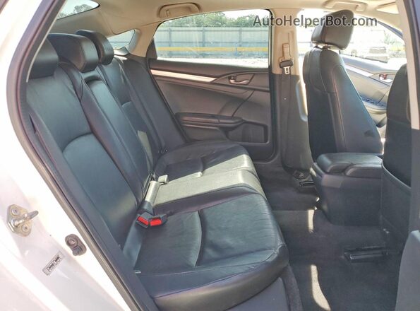 2HGFC1F70GH633732 2016 HONDA CIVIC White Rear seats view
