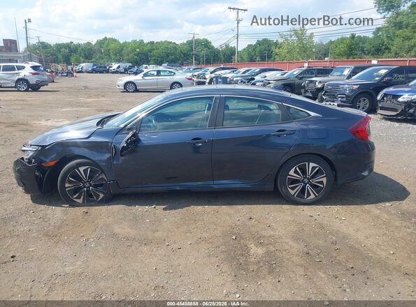 2HGFC1F70HH640956 2017 HONDA CIVIC Gray Widok wnętrza 360 stopni