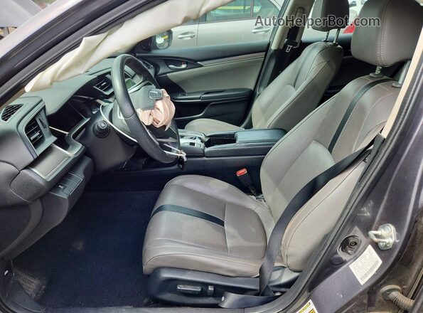 2HGFC1F70HH658695 2017 HONDA CIVIC Gray Vista interior delantera