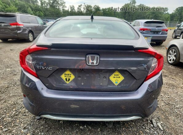2HGFC1F70HH658695 2017 HONDA CIVIC Gray Vista trasera