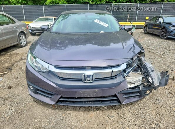 2HGFC1F70HH658695 2017 HONDA CIVIC Gray Vista frontal
