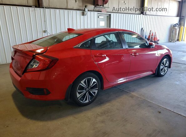 2HGFC1F71GH654119 2016 HONDA CIVIC Red Հետևի աջ