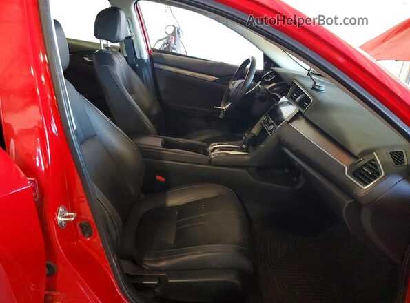 2HGFC1F71GH654119 2016 HONDA CIVIC Red Սալոնի դիմացի տեսք