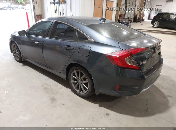2HGFC1F71MH706358 2021 HONDA CIVIC Gray Задня ліва чверть