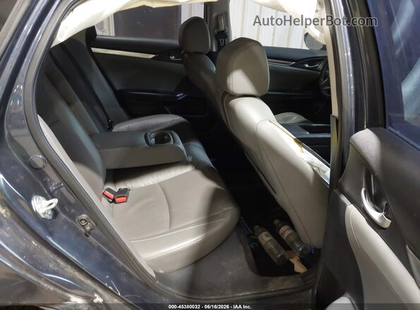2HGFC1F71MH706358 2021 HONDA CIVIC Gray Вид наклейки з VIN-кодом