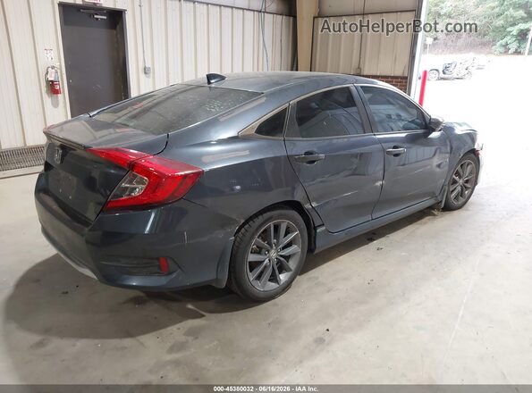 2HGFC1F71MH706358 2021 HONDA CIVIC Gray Задня права чверть