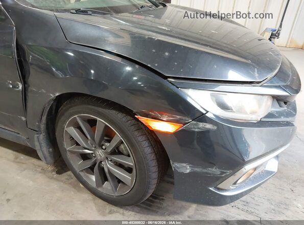 2HGFC1F71MH706358 2021 HONDA CIVIC Gray Вид спереду