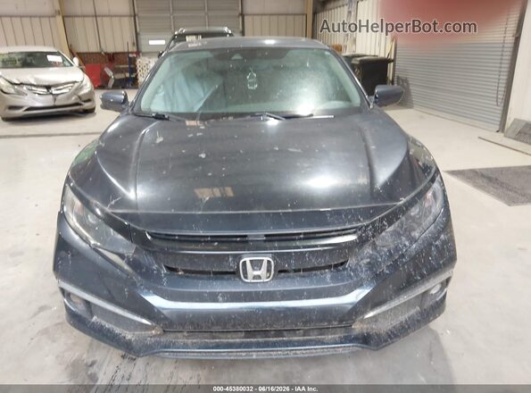2HGFC1F71MH706358 2021 HONDA CIVIC Gray Вид щитка приладів