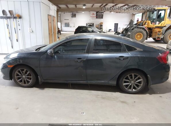 2HGFC1F71MH706358 2021 HONDA CIVIC Gray Панорамний вид салону 360°