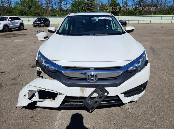 2HGFC1F72GH637314 2016 HONDA CIVIC White Front view