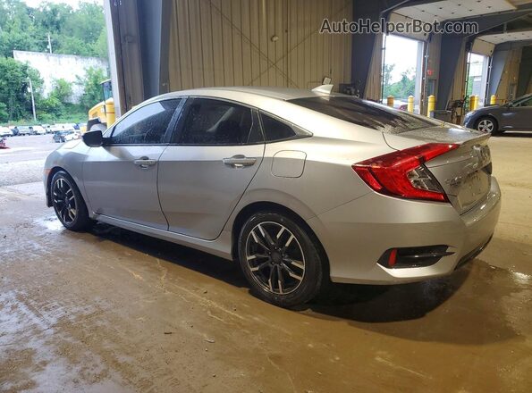 2HGFC1F73GH650007 2016 HONDA CIVIC Silver Rear left