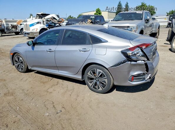 2HGFC1F73GH650010 2016 HONDA CIVIC Silver უკანა მარცხენა
