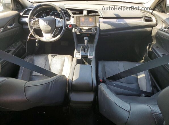 2HGFC1F73GH650010 2016 HONDA CIVIC Silver წინა პანელის ხედი