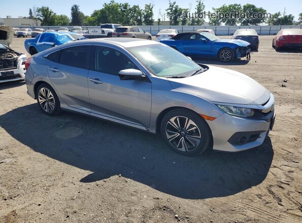 2HGFC1F73GH650010 2016 HONDA CIVIC Silver წინა მარჯვენა