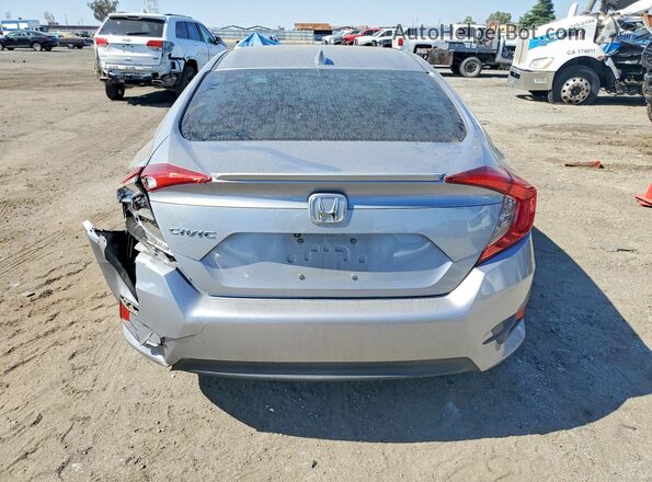 2HGFC1F73GH650010 2016 HONDA CIVIC Silver უკანა ხედი