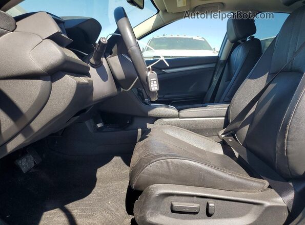 2HGFC1F73GH650010 2016 HONDA CIVIC Silver წინა სალონის ხედი