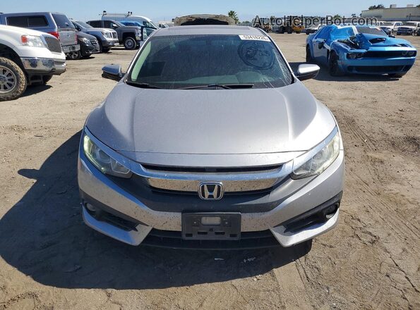 2HGFC1F73GH650010 2016 HONDA CIVIC Silver წინა ხედი
