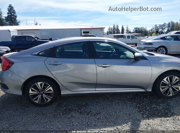 2HGFC1F73HH632768 2017 HONDA CIVIC Silver უკანა სალონის ხედი