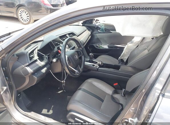 2HGFC1F73HH647674 2017 HONDA CIVIC Gray Vista interior delantera