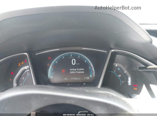 2HGFC1F73HH647674 2017 HONDA CIVIC Gray Vista de los asientos traseros