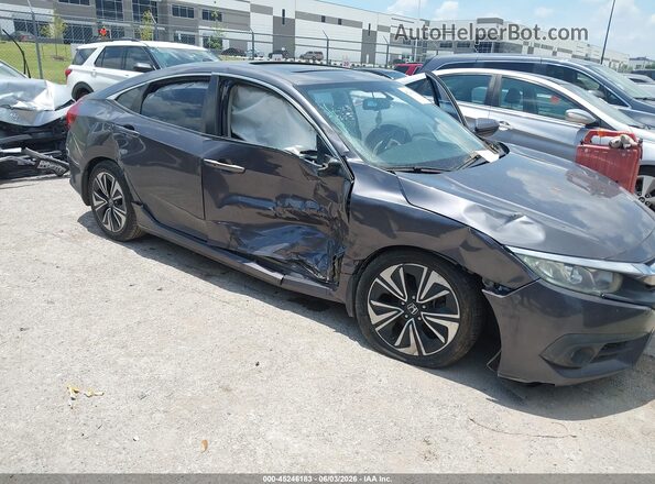 2HGFC1F73HH647674 2017 HONDA CIVIC Gray Vista frontal