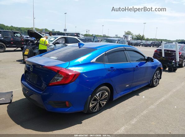 2HGFC1F74HH644203 2017 HONDA CIVIC Blue Задня права чверть