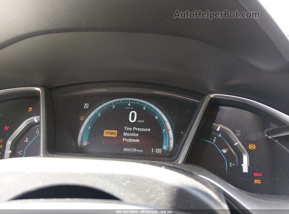 2HGFC1F76HH633722 2017 HONDA CIVIC Red Вид задніх сидінь