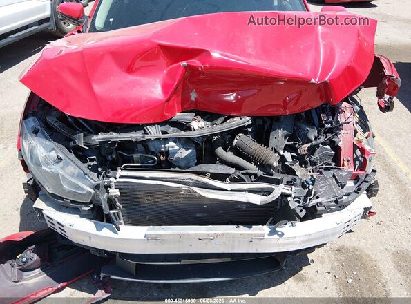 2HGFC1F76HH633722 2017 HONDA CIVIC Red Вид спереду