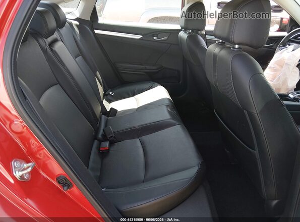 2HGFC1F76HH633722 2017 HONDA CIVIC Red Вид наклейки з VIN-кодом