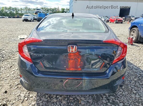 2HGFC1F76HH648043 2017 HONDA CIVIC Black Հետևի տեսք