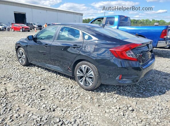 2HGFC1F76HH648043 2017 HONDA CIVIC Black Հետևի ձախ