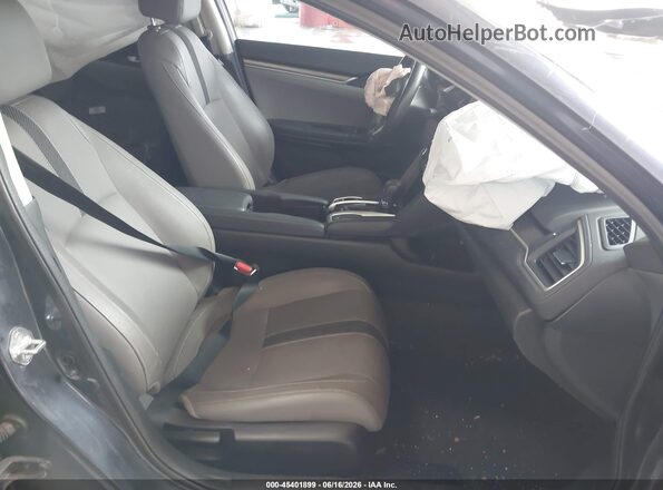 2HGFC1F76MH703200 2021 HONDA CIVIC Gray Սալոնի դիմացի տեսք