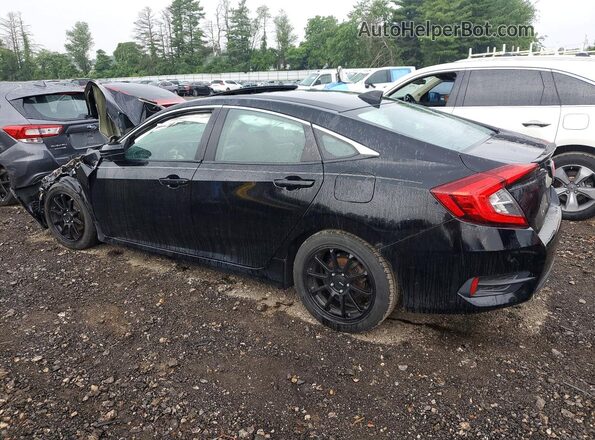 2HGFC1F77GH634618 2016 HONDA CIVIC Black Հետևի ձախ