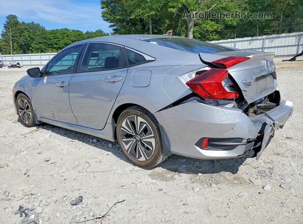 2HGFC1F77JH641009 2018 HONDA CIVIC Silver უკანა მარცხენა
