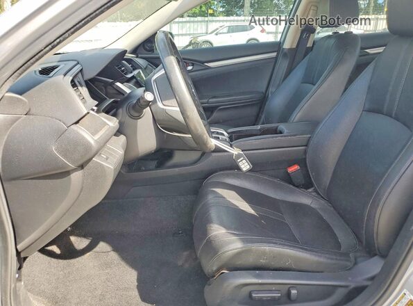 2HGFC1F77JH641009 2018 HONDA CIVIC Silver წინა სალონის ხედი