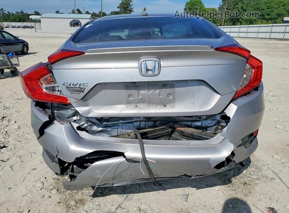 2HGFC1F77JH641009 2018 HONDA CIVIC Silver უკანა ხედი