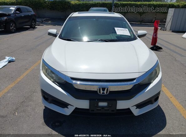 2HGFC1F78GH642260 2016 HONDA CIVIC White Rear interior view