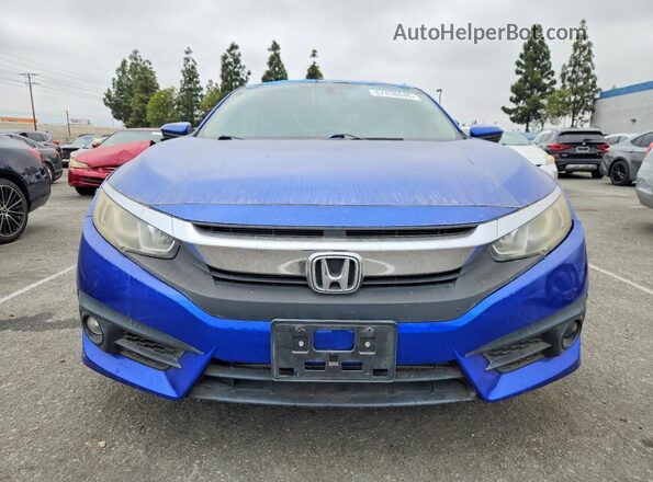 2HGFC1F78GH642338 2016 HONDA CIVIC Blue Դիմացի տեսք