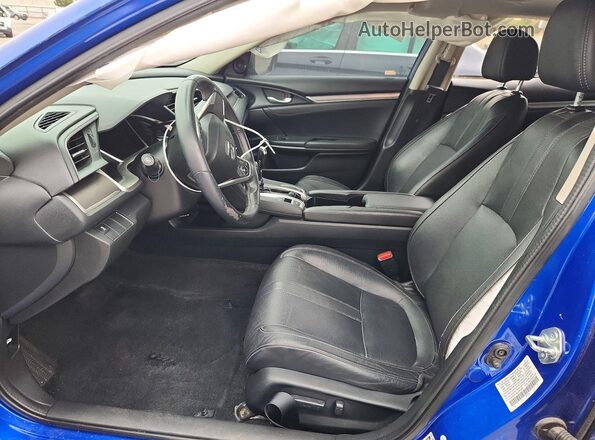 2HGFC1F78GH642338 2016 HONDA CIVIC Blue Սալոնի դիմացի տեսք